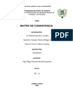 Matriz de Consistencia