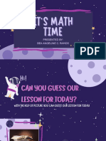 It's Math Time