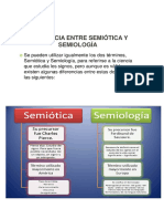Semiotico y Semiología