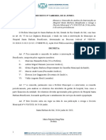 Decreto Nº5400 - 2023 - Altera o Decreto Nº4926-2020 - Nomeia Comissao Hospital