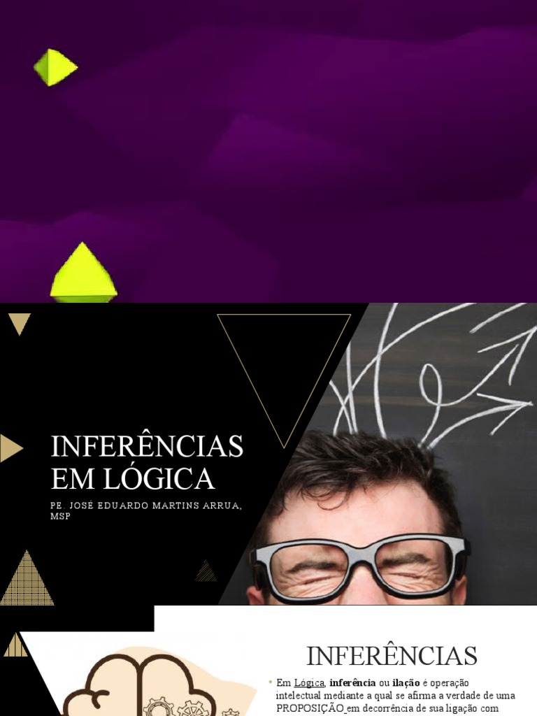 Inferências Lógicas em Lógica | PDF | Inferência | Verdade