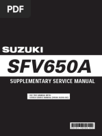スズキ バーグマン400 (AN400A) サービスマニュアル Service Manual Repair Maintenance Book Burgman AN400/A 18-24 OEM