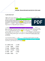 English Multiple Choice