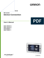 Omron HMI NA Series Connection With PLC Manual