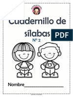 CUADERNILLO DE SÍLABAS N°2 Aprende Con Camilita