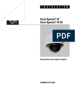 Manual de Instalacion Camara Spectra IV PTZ