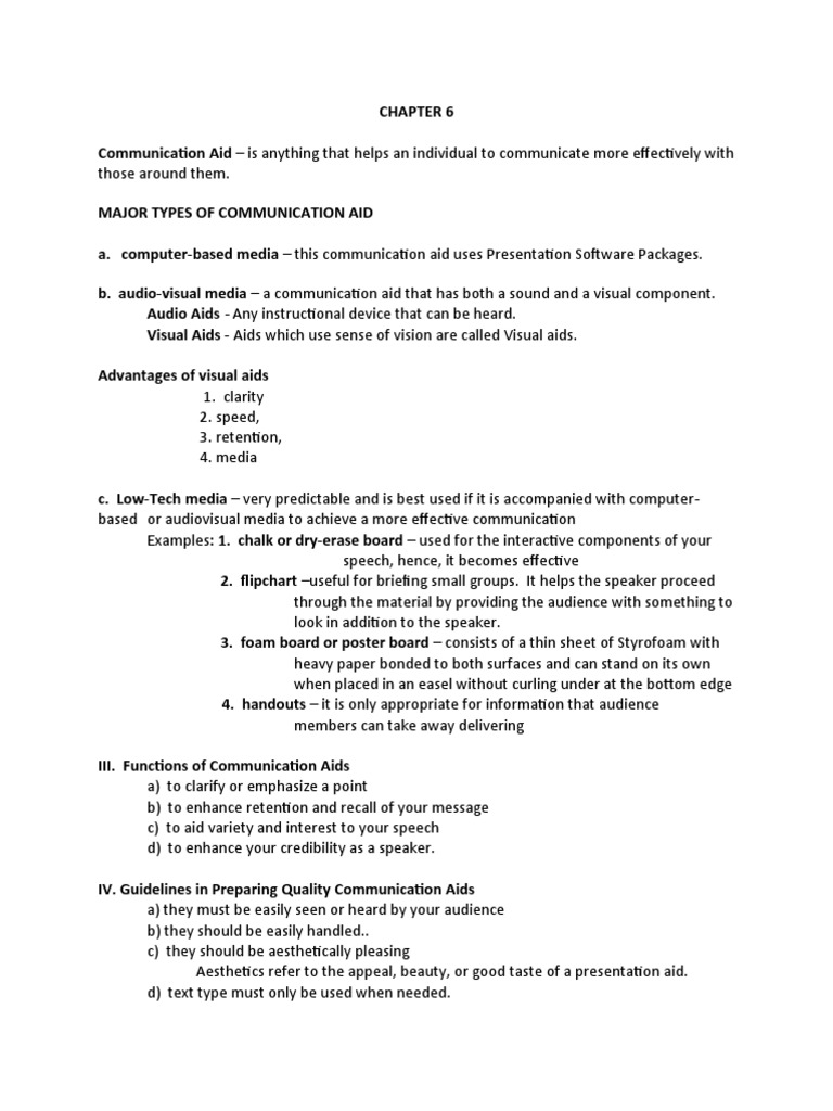 Effective Communication Aids Guide | PDF | Graphics | Multimedia