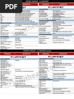 Fortigate Cheatsheets