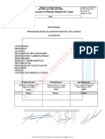 Sgi Pro 05 Programa para El Manejo Manual de Cargas