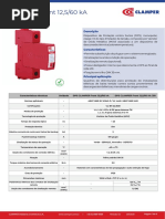 Classes de DPs Clamper | PDF | Fusível (elétrico) | Eletricidade