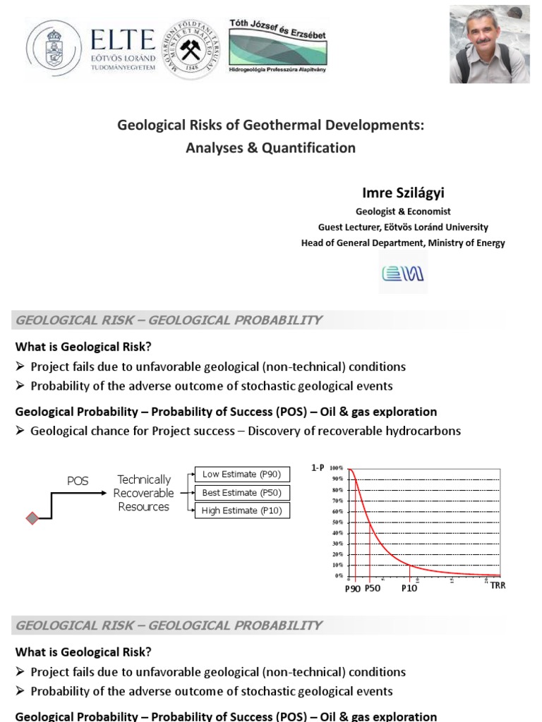 Geological Risks in Geothermal - Analyses & Quatification | PDF ...