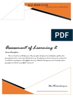 Assessment of Learning 2 Module 1