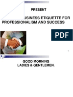 Western Business Etiquette For Professionalism and Success