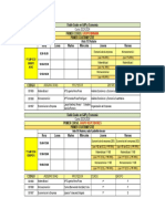 Gap-Economia Horario