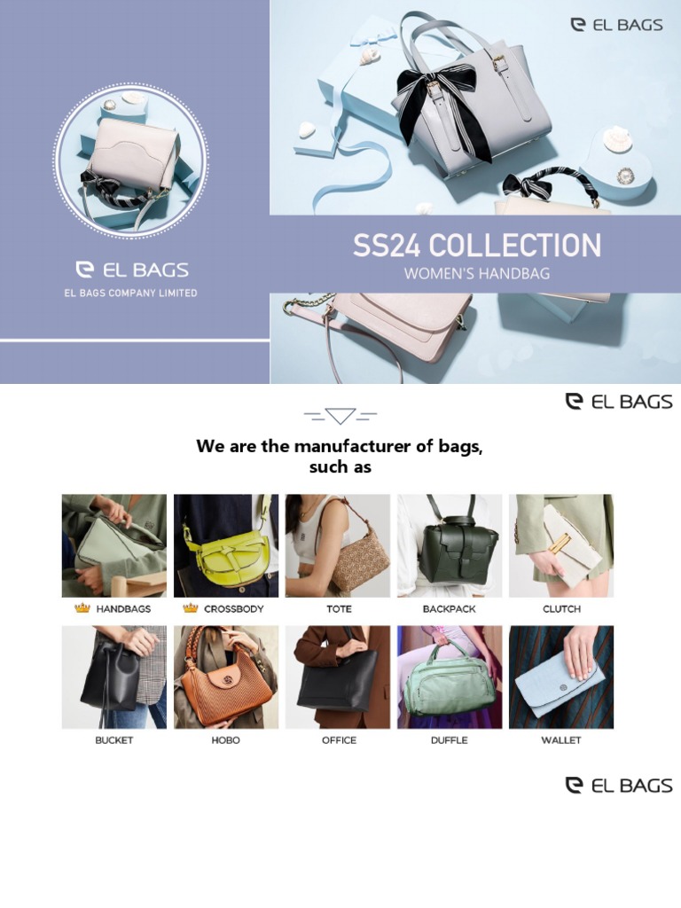 SS24 Bag Collection EL Bags PDF