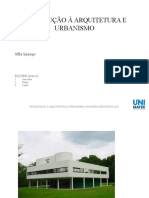 Trabalho Grandes Arquitetos - Modelo de Apresentação - 2023