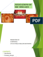 Oral Manifestaions of Systemic Diseases