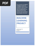 Machine Learning Project