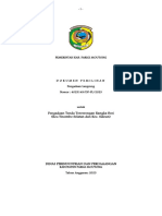 Dokumen Pemilihan Pengadaan Tenda Terowongan Rangka Besi (Kec. Tinombo Selatan Dan Kec. Sidoan)