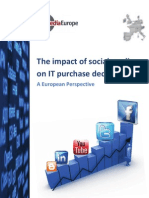 The Impact of Social Media On IT Purchase Decisions - : A European Perspective