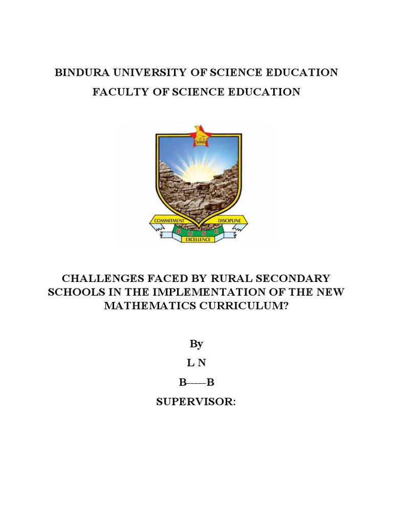 New Curriculum in Rural Areas | PDF | Curriculum | Teachers