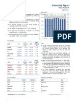 Derivatives Report 20th September 2011