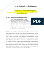 Fiestas Judías y Su Significado en El Cristianismo