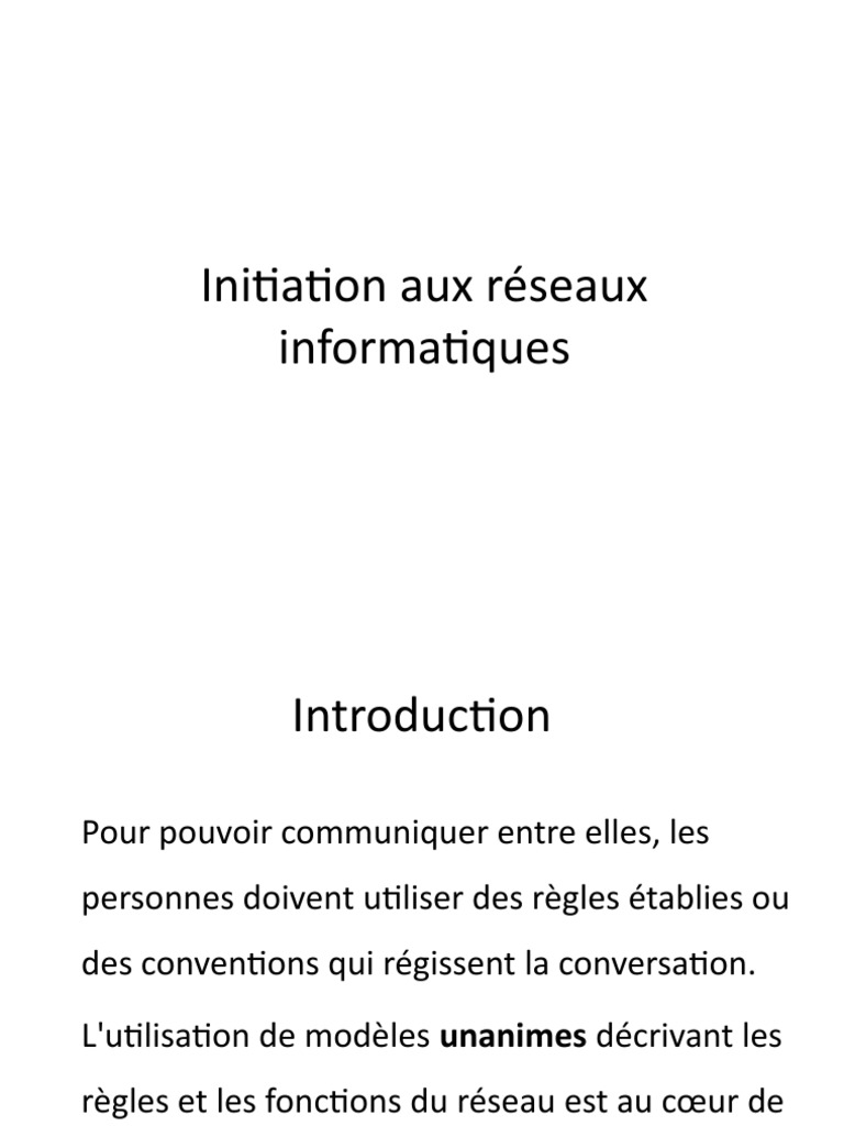 Chapitre 2 osi tcpip pdf suite des protocoles internet mod le osi
