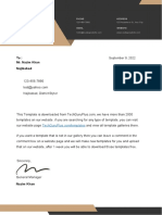 14 Professional and Modern Letterhead Design Template