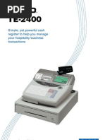 Casio Te 2400 PDF Printer Computing Barcode