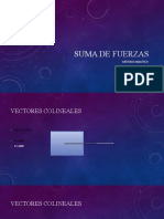 Suma de Fuerzas