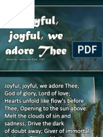 Joyful, Joyful, We Adore Thee Hymns