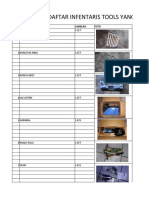 DAFTAR INFENTARIS TOOLS by Ade