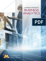 Carlson School Ms Business Analytics Viewbook