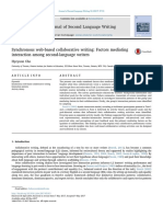 1-Synchronous Web-Based Collaborative Writing: Factors Mediating Interaction Among Second-Language Writers