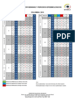 Calendario Epidemiologico 2014