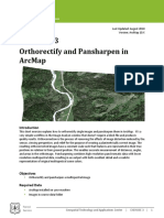 Exercise3 Orthorectify Pansharpen ArcMap