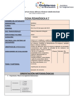 8 QUIMICA - FICHA PEDAGOGICA - 3 BACHILLERATO-26 Al 30 de JUNIO 2023