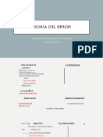 Teoría Del Error 2021 PDF de PWP