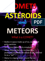 Comets Asteroids and Meteors FINAL PDF