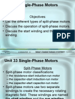 Unit 33 Single Phase Motors
