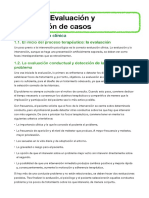 Tema 1. Evaluación y Formulación de Casos