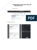 Tutorial para Reduzir Escala para Nota Fiscal em Uma Única Folha