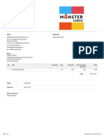 Proforma Invoice p15088