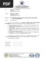 Sample Designation Order | PDF | Teachers | Learning