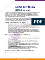 Continental Drift Theory Upsc Notes 71