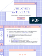 Cute Lovely Interface _ by Slidesgo