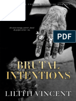 Brutal Intentions - Brutal Hearts 01 - Lilith Vincent