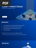 Acronis #CyberFit Cloud Tech Foundation C21.03