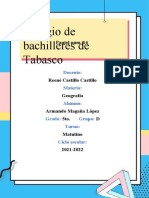 Actividades de Geografía